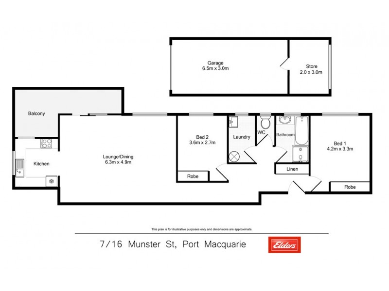 7/16 Munster Street, Port Macquarie NSW 2444 Floorplan