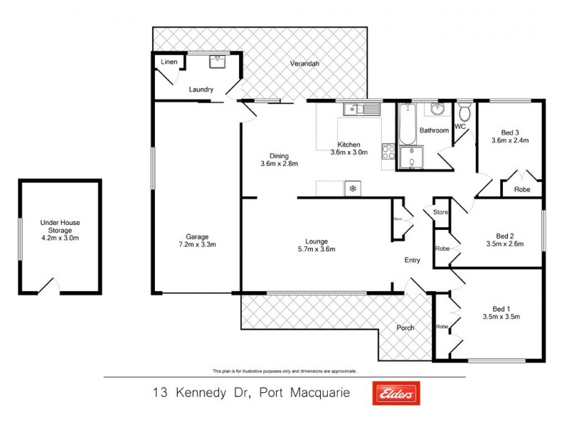 13 Kennedy Drive, Port Macquarie NSW 2444 Floorplan
