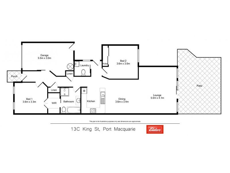 13C King Street, Port Macquarie NSW 2444 Floorplan