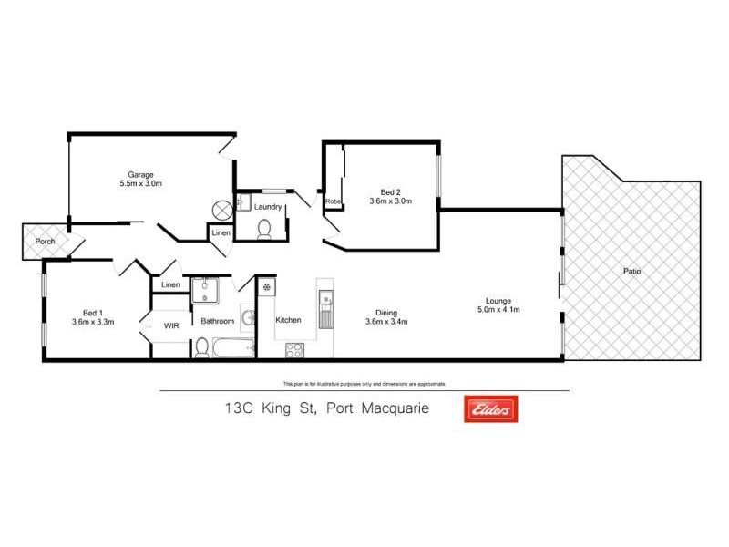 13C KING STREET, Port Macquarie NSW 2444 Floorplan