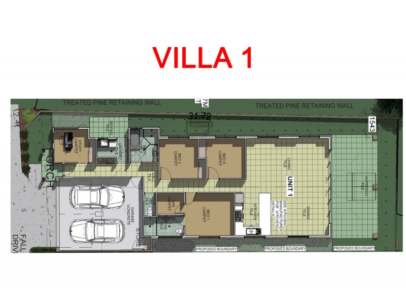 1/29 Whistler Drive, Port Macquarie NSW 2444 Floorplan