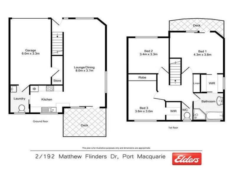 2/192 MATTHEW FLINDERS DRIVE, Port Macquarie NSW 2444 Floorplan