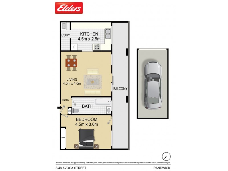 8/48 Avoca Street, Randwick NSW 2031 Floorplan