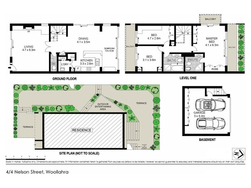4/4 Nelson Street, Woollahra NSW 2025 Floorplan