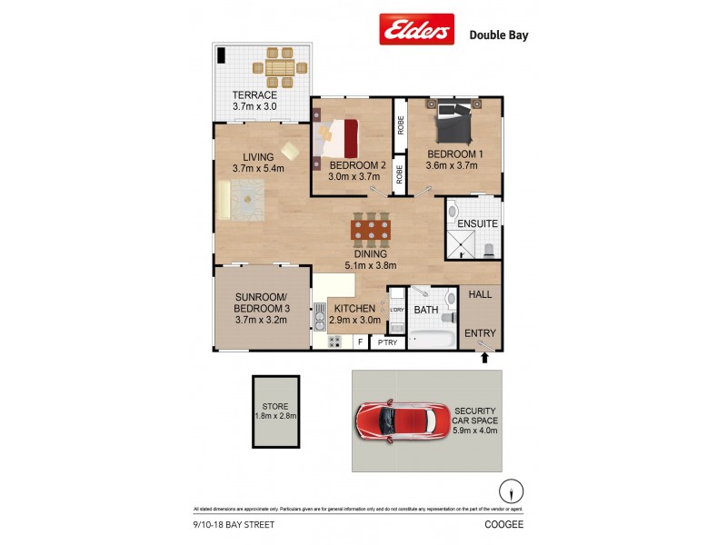 9/10-18 Bay Street, Coogee NSW 2034 Floorplan