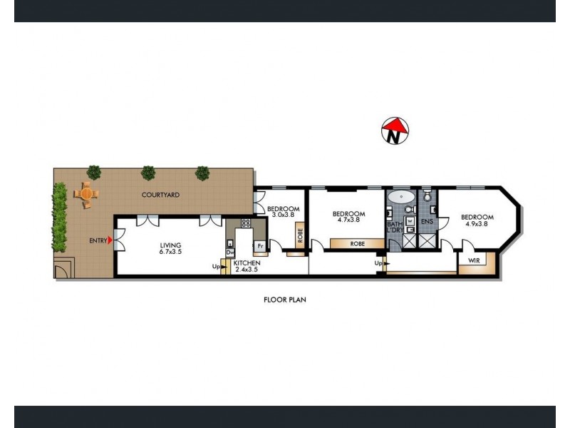 2/4 Tara Street, Woollahra NSW 2025 Floorplan