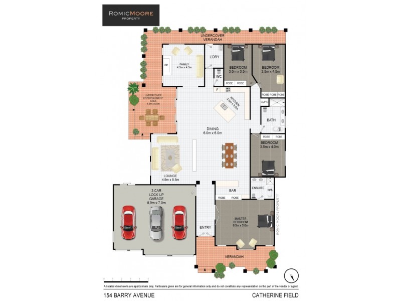 154 Barry Avenue, Catherine Field NSW 2557 Floorplan