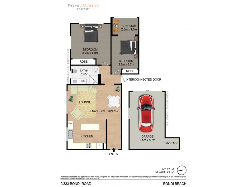 9/333 Bondi Road, Bondi NSW 2026 Floorplan