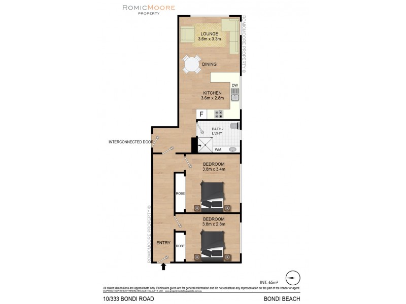 10/333 Bondi Road, Bondi NSW 2026 Floorplan