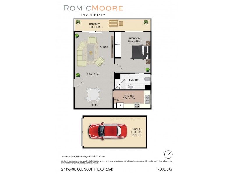 2/459 Old South Head Road, Rose Bay NSW 2029 Floorplan