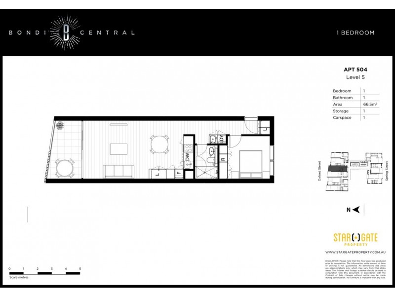 Level8/109 Oxford Street, Bondi Junction NSW 2022 Floorplan