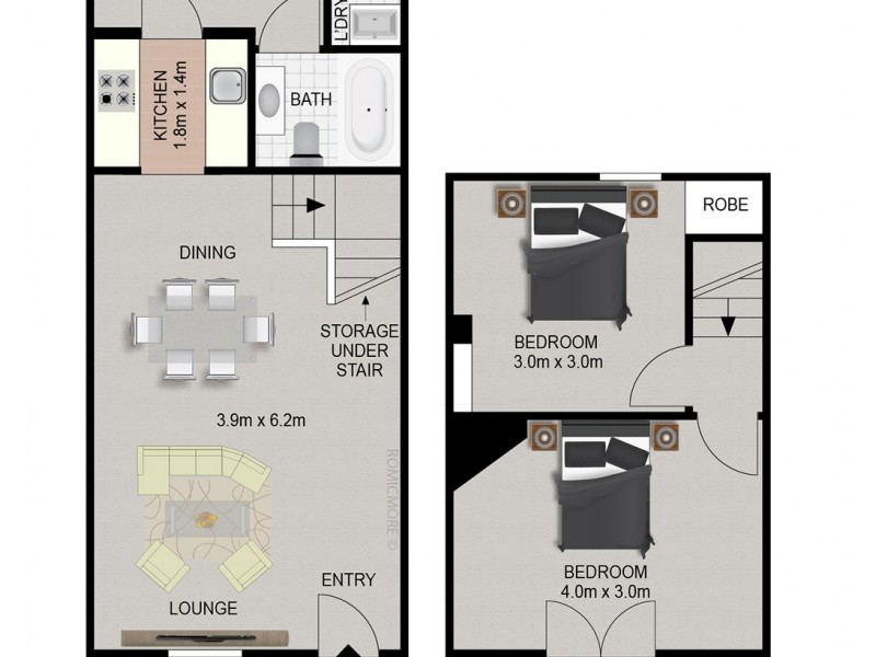 32 Bland Street, Woolloomooloo NSW 2011 Floorplan