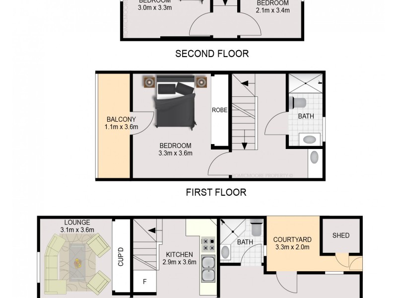 4 Corben Street, Surry Hills NSW 2010 Floorplan
