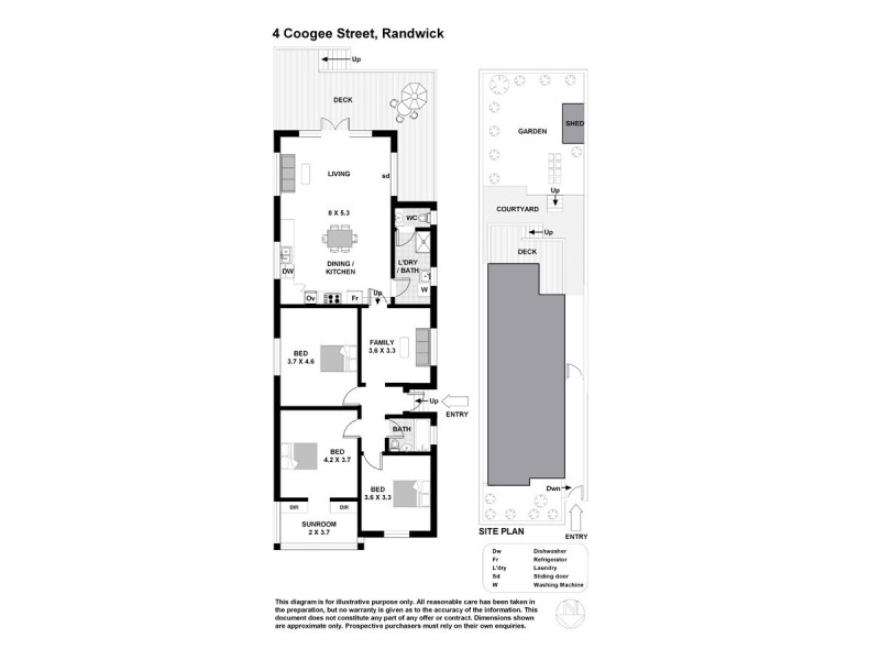 4 Coogee Street, Randwick NSW 2031 Floorplan
