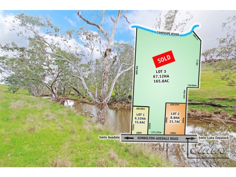 Lots 1,2 and 3 Kimbolton-Axedale Road, Axedale VIC 3551