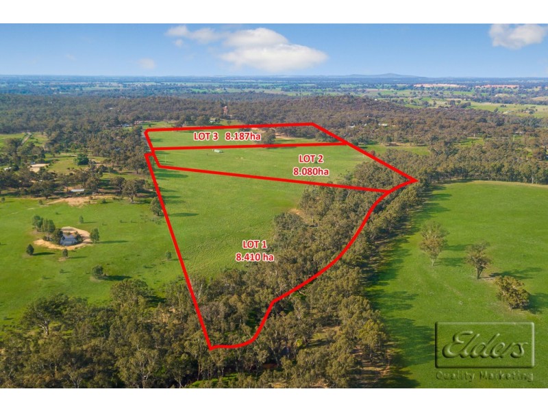 Lots 1,2,3/225 Sugarloaf Road, Axedale VIC 3551