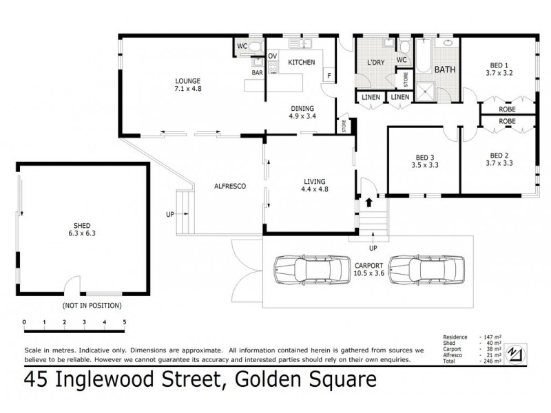 45 Inglewood Street, Golden Square VIC 3555