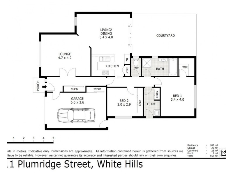 11 Plumridge Street, White Hills VIC 3550 Floorplan