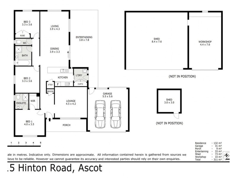 15 Hinton Road, Ascot VIC 3551 Floorplan