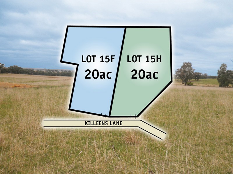 15F and 15H Killeens Lane, Heathcote VIC 3523