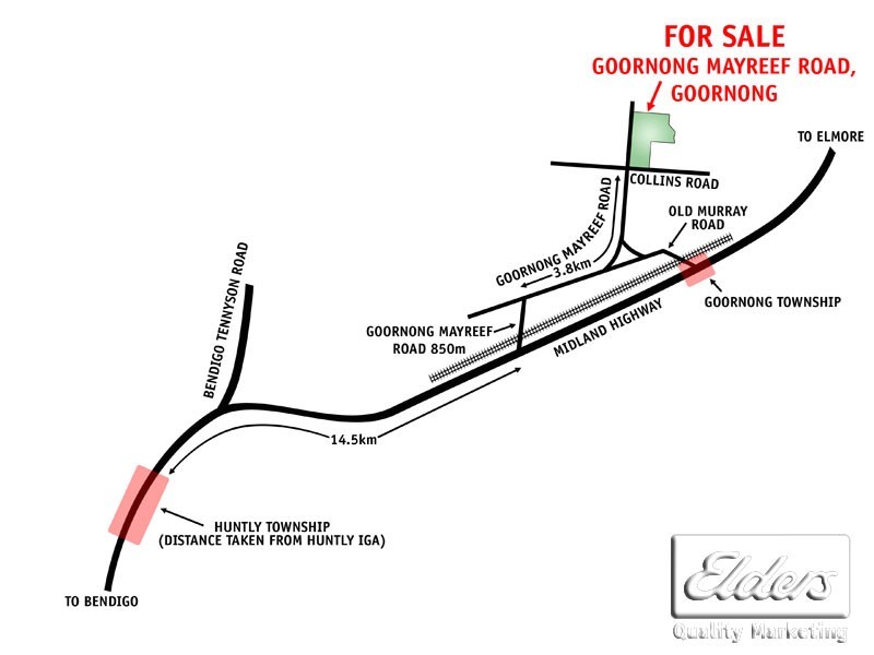 Corner Collins Road and Goornong-Mayreef Road, Goornong VIC 3557