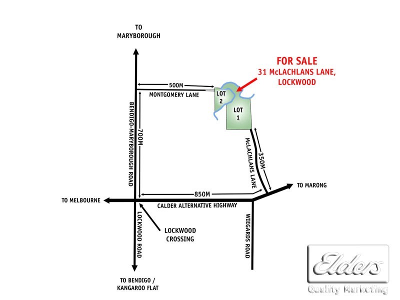 Lot 1 and 2 McLachlans Lane, Lockwood VIC 3551
