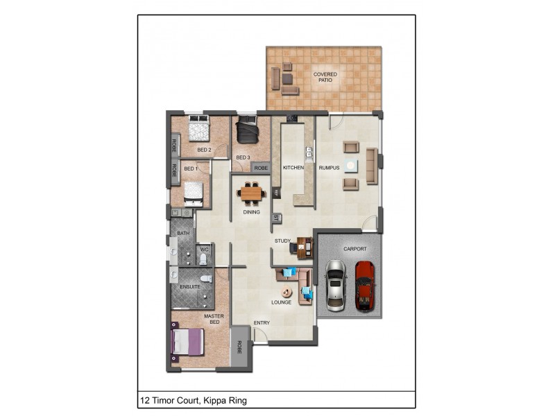 12 Timor Court, Kippa-ring QLD 4021 Floorplan