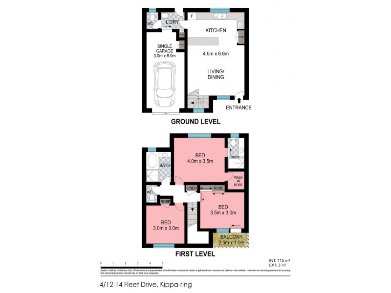 4/12-14 Fleet Drive, Kippa-ring QLD 4021 Floorplan