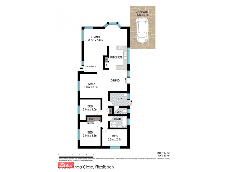 8 Jacaranda Close, Fitzgibbon QLD 4018 Floorplan