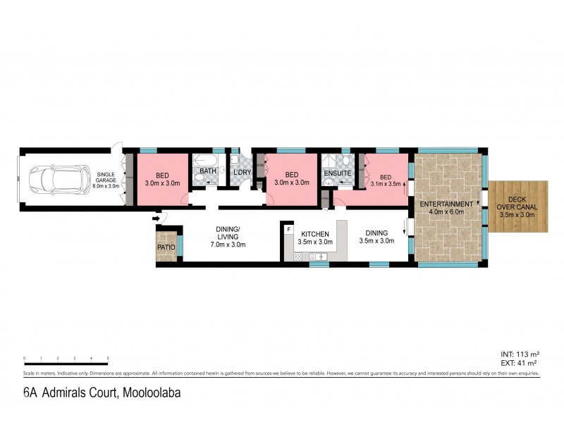 6A Admirals Court, Mooloolaba QLD 4557 Floorplan
