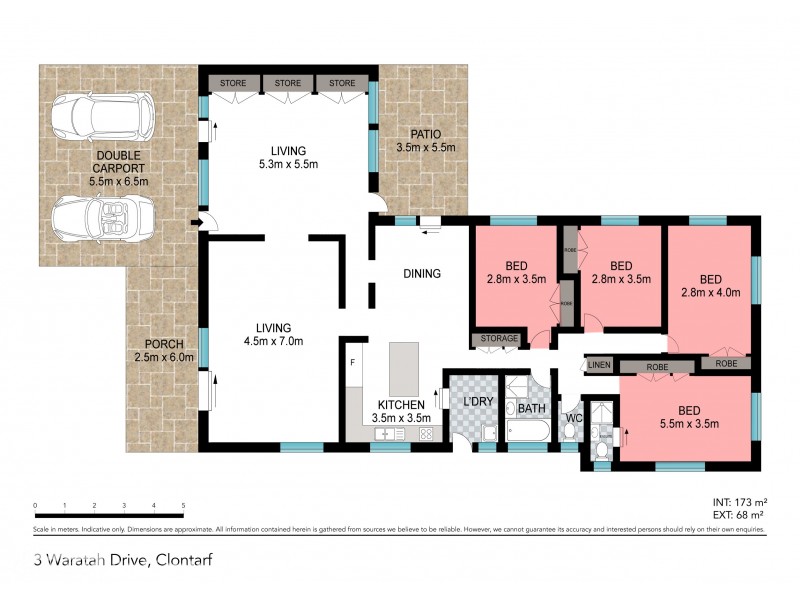 3 Waratah Drive, Clontarf QLD 4019 Floorplan