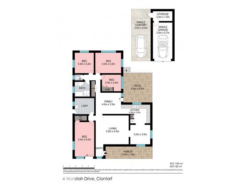 4 Waratah Drive, Clontarf QLD 4019 Floorplan