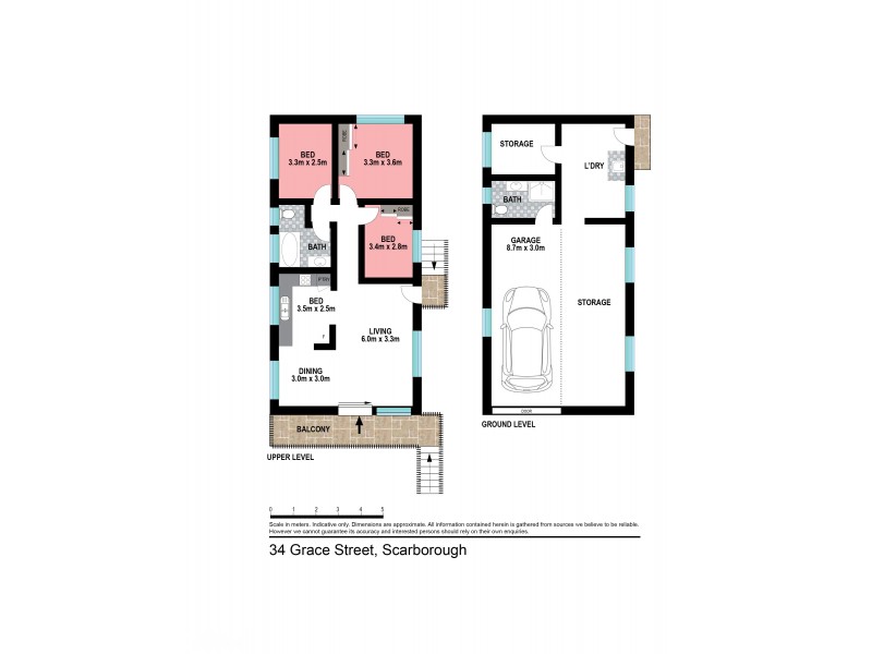 34 Grace Street, Scarborough QLD 4020 Floorplan