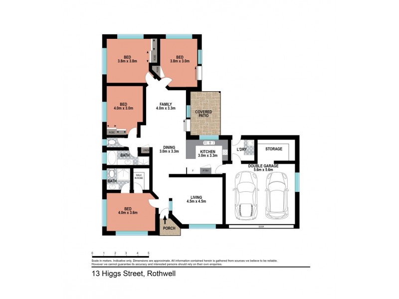 13 Higgs Street, Rothwell QLD 4022 Floorplan