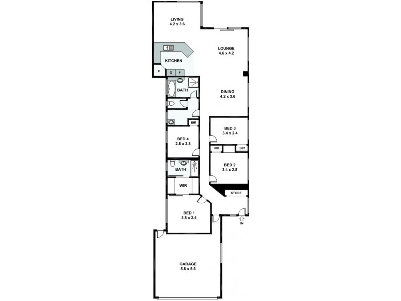 7 Walsh Street, Redcliffe QLD 4020 Floorplan