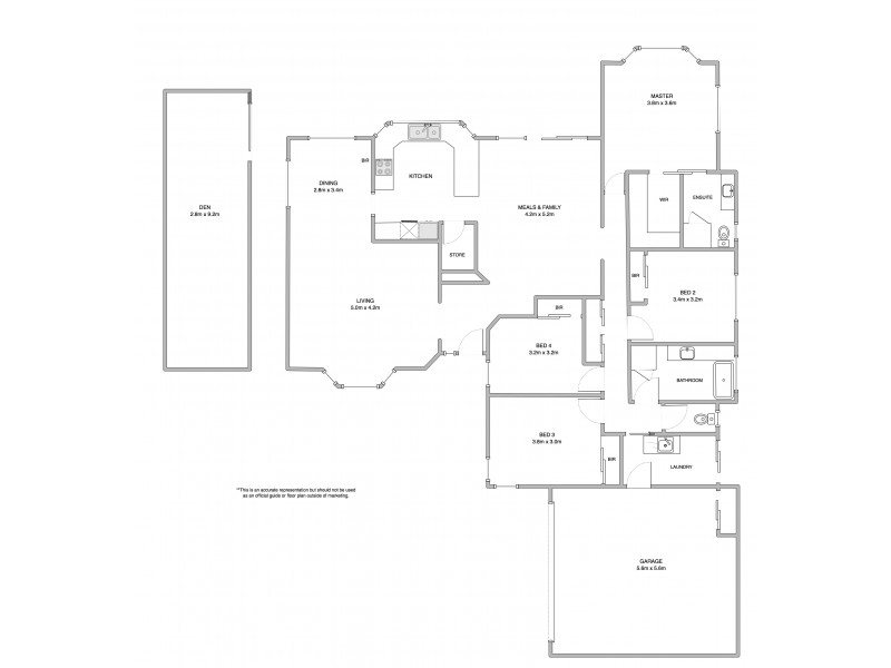 110 Coman Street North, Rothwell QLD 4022 Floorplan