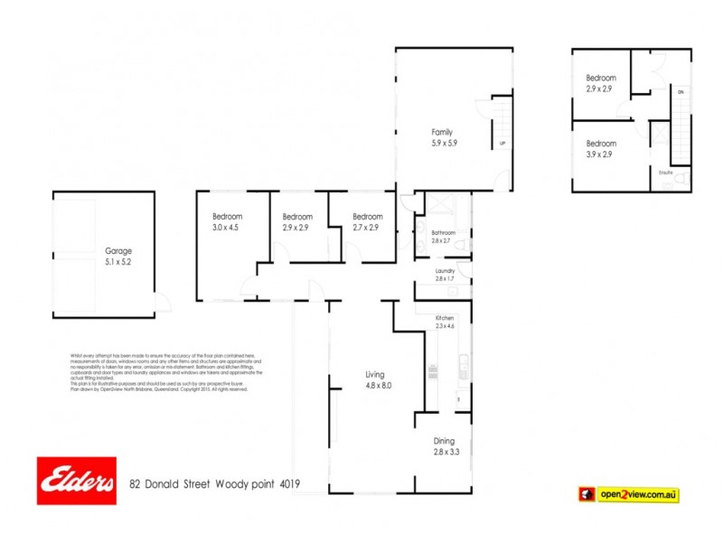82 Donald Street, Woody Point QLD 4019 Floorplan