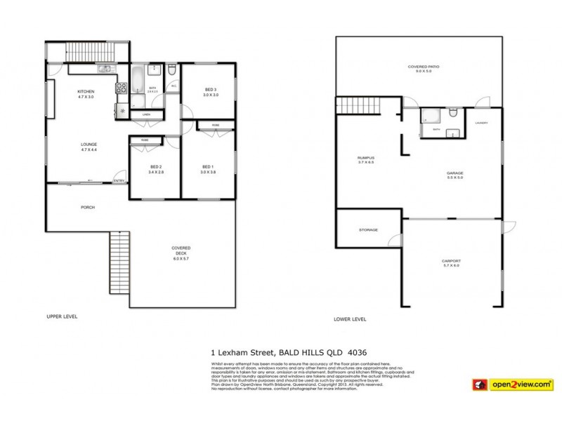 1 Lexham Street, Bald Hills QLD 4036 Floorplan