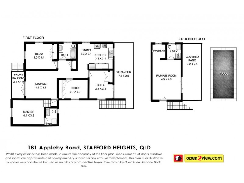 181 Appleby Road, Stafford Heights QLD 4053 Floorplan