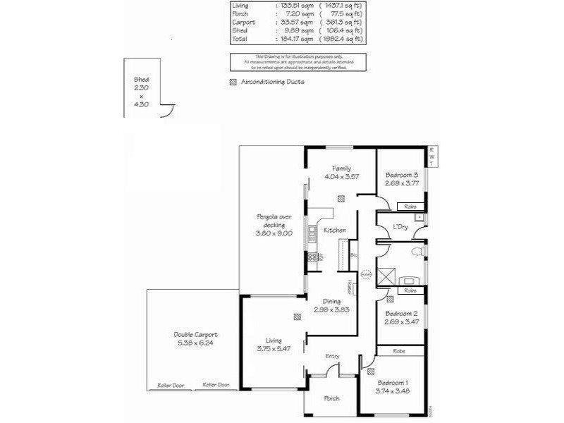 7 Valiant Court, Salisbury Heights SA 5109 Floorplan