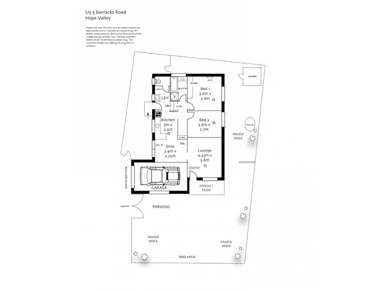 5/5 Barracks Road, Hope Valley SA 5090 Floorplan