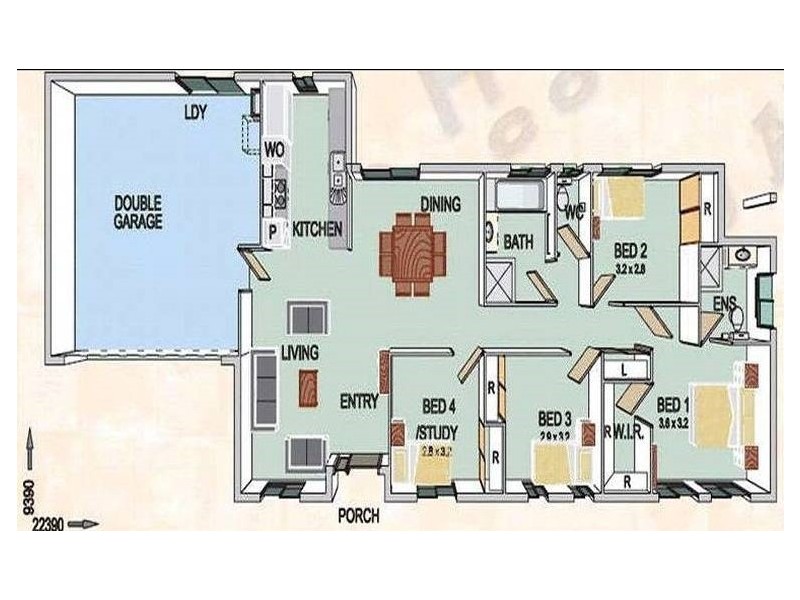 6 FIGTREE COURT, Yamanto QLD 4305 Floorplan