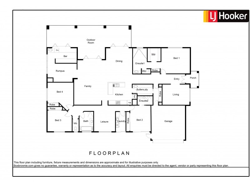 2 Freshwater Place, Karalee QLD 4306 Floorplan