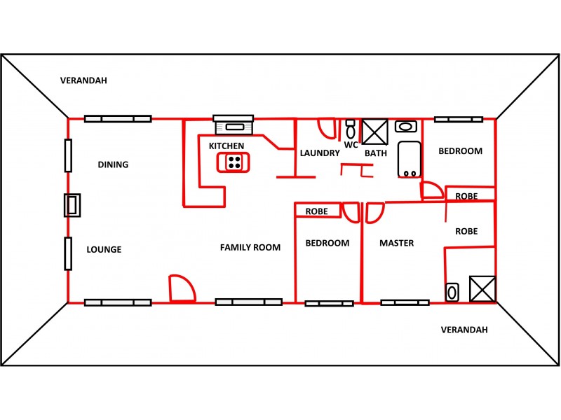33 Park Rd, Grandchester QLD 4340 Floorplan