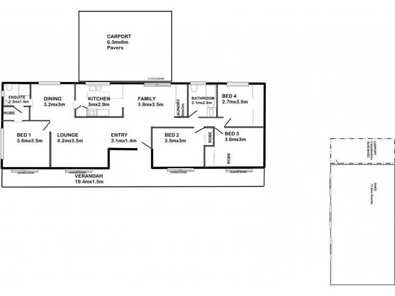 196 Schultzs Road, Ironbark QLD 4306 Floorplan
