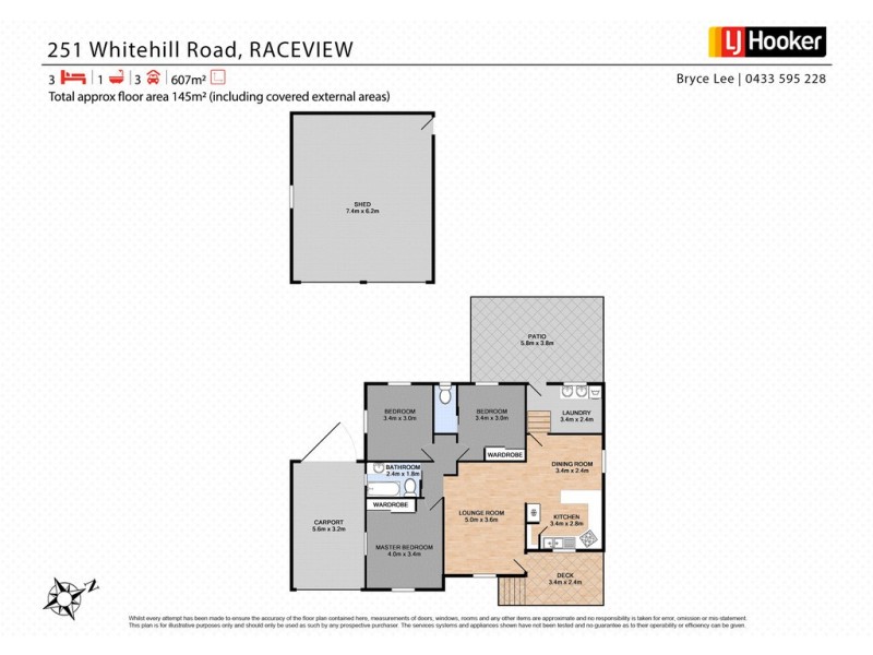 251 Whitehill Road, Raceview QLD 4305 Floorplan
