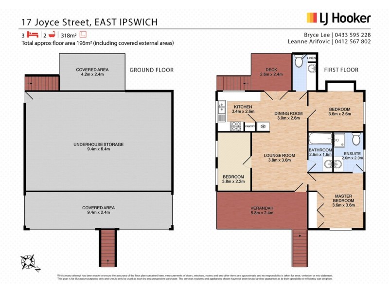 17 Joyce St, East Ipswich QLD 4305 Floorplan