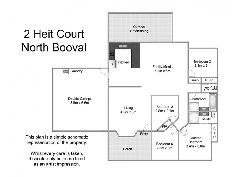 2 Heit Court, North Booval QLD 4304 Floorplan