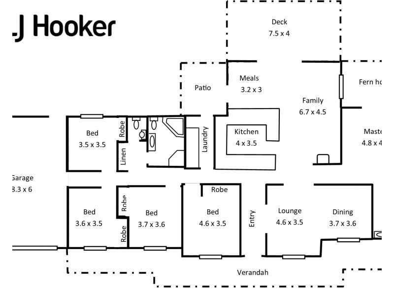 41 Hornbuckles Road West, Grandchester QLD 4340 Floorplan