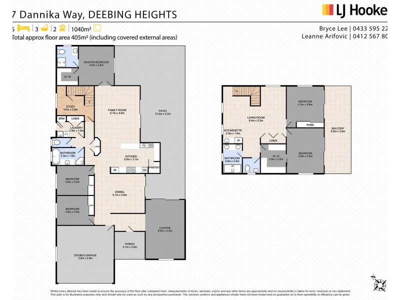 7 Dannika Way, Deebing Heights QLD 4306 Floorplan